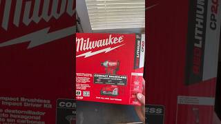 Milwaukee m18 Compact impact driver A Quick Look [upl. by Grimbly]