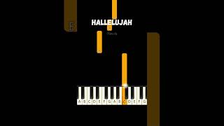 Hallelujah 🙏 Leonard Cohen 🙏 EASY Beginner Piano Tutorial [upl. by Drais]