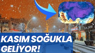 KASIM SOĞUKLA GELİYOR YAĞIŞ NEREDE VAR [upl. by Olgnaed]