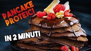 PANCAKE PROTEICI 🥞 PRONTI IN 2 MINUTI [upl. by Asimaj]