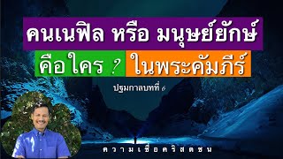 คนเนฟิล หรือ มนุษย์ยักษ์ คือใคร ในพระคัมภีร์ อธิบายปฐมกาลบทที่ 6 อชัยยศ [upl. by Colner416]