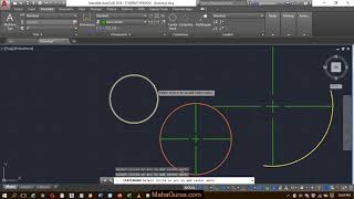 How to Use Centre Mark in Autocad Draw CENTER MARK Autocad Command Centre Mark Autocad Tutorial [upl. by Zil778]