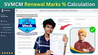 SVMCM Renewal MAKAUT SGPA to Total Marks Obtain Marks Percentage ✅ Complete Guide [upl. by Sitnalta829]