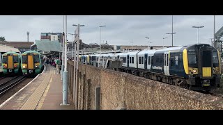 Trains at Clapham Junction [upl. by Baniez]