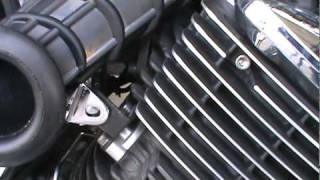 2008 Yamaha V Star 1100 Hypercharger Install Part 3mpg [upl. by Kristel]