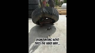 Dismounting 40 Year Old Tires the Hard Way Watch Me Struggle amp Talk 💩You Rubes 😂 Video6611am [upl. by Schweitzer]