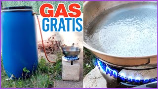 Genial Idea Para Tener Gas Gratis  Biodigestor  BioGas Gratis [upl. by Itnahsa]