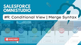 Session 9 Conditional View and Merge Syntax  Omnistudio  Salesforce Vlocity Sessions omniscript [upl. by Marwin4]