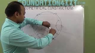 How to Construct the Circumscribed Circle of a Regular Hexagon [upl. by Drona]