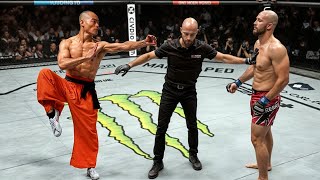 When Kung Fu Master Shaolin Challenges Pro UFC Fighter You Wont Believe What Happens Next [upl. by Lleda]