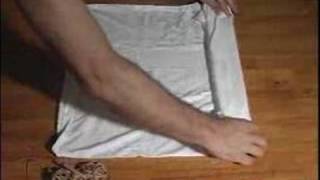 How to Tie Dye Shirt Designs  Horizontal Double Roll Pattern for Tie Dye Shirts [upl. by Biagi]