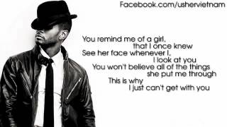 Usher  U Remind Me Lyrics Video [upl. by Cloe]