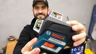 DÉCOUVERTE Niveau LASER VERT BOSCH GLL 380 CG VLOG 2 [upl. by Rhianon]