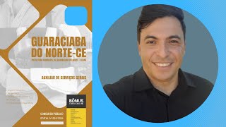 Apostila Concurso Prefeitura de Guaraciaba do Norte  CE 2024  Auxiliar de Serviços Gerais [upl. by Novah]