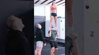 quotWhat is wrong with youquot cheer stunt shorts [upl. by Alamat]