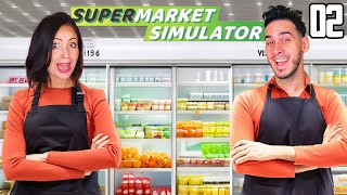 YA TENEMOS NEVERAS Y CRECEMOS EL SUPERMERCADO  SUPERMARKET SIMULATOR 2 [upl. by Ahsyen640]