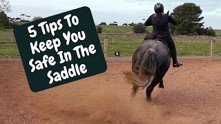 5 Tips To Keep You Safe Riding A Horse [upl. by Siramay480]