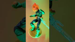 Jack O’ Lantern Marvel Legends Action Figure Poses spiderman actionfigurereview marvellegends [upl. by Yelnek]