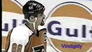 Lindros  Beukeboom 52397 playoffs [upl. by Rudich219]