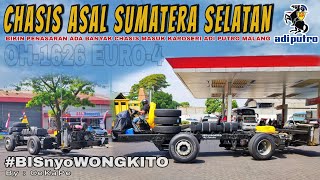 BIKIN PENASARAN‼️ADA BANYAK CHASSIS OH1626 EURO4 BERTULISKAN BISNYOWONGKITO MASUK ADIPUTRO MALANG [upl. by Narret886]