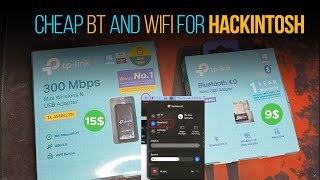 Cheap WIFI and BT adapter for Hackintosh [upl. by Laemaj77]