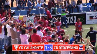 Resumen CD Calamonte  CD Diocesano 3ª RFEF GrXIV 2122 [upl. by Alleuqram]