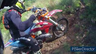 Irene koppies ride  Husqvarna TE300i with TBI conversion [upl. by Michey202]