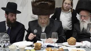 Shloishim Seuda of Harav Mordche Shmuel Yonasan Berkovitz ZTL [upl. by Bello315]