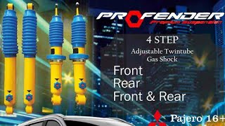 Ganti Shockbreaker Profender Pajero sport [upl. by Irec]