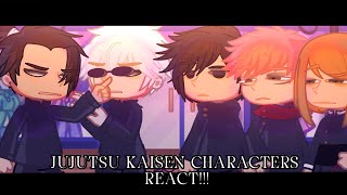 —jujutsu kaisen characters react 1  read descp [upl. by Lizabeth]