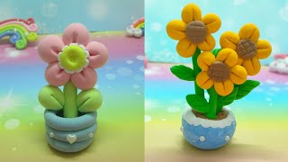 clayflowers  Suggestions for lovely decorative flower pots [upl. by Eibbor]