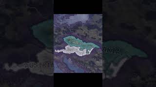 AustriaHungary vs Czechoslovakia in 1936  Hoi4 Timelapse [upl. by Leahsim]