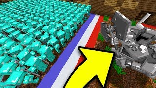 500 PRO VS 1 BOSS 100000 HP W MINECRAFT SYMULATOR WALK [upl. by Oidacra]