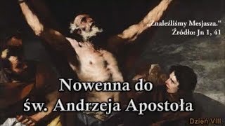 Nowenna do św Andrzeja Apostoła  Dzień VIII [upl. by Anay]