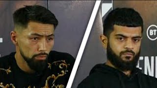 QUAISE KHADEMI VS IJAZ AHMED FULL PRESS CONFERENCE  BT Sport Boxing [upl. by Spoor]