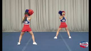 2024 NCA Pom Dance back view [upl. by Wunder299]