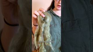 Day 51 of spinning yarn to knit a shirt The Dyed Fiber [upl. by Abehsile471]