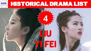 刘亦菲 Liu Yi Fei  Historical Drama List  ADL [upl. by Eimorej]