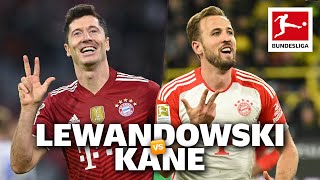 Robert Lewandowski vs Harry Kane – Clash Of The Titans ⚔️ [upl. by Ssej]