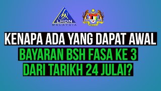 kenapa penerima bsh dapat awal 21 haribulan  saje sembang [upl. by Barret]