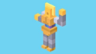 Unlocking The “SPACE BOT” Character In The “SPACE” Area In CROSSY ROAD Star Wars Day Event 🤖 [upl. by Tedi]