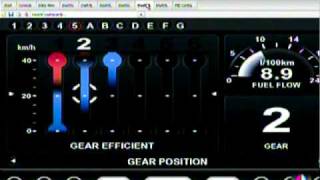 GTRGauges in RX8 using PCMSCAN [upl. by Irihs554]