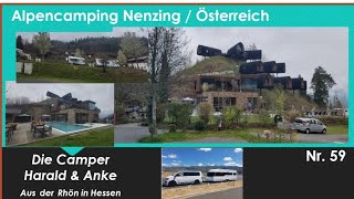 🇦🇹 59 Der Alpencamping Nenzing 22042023 [upl. by Minta]