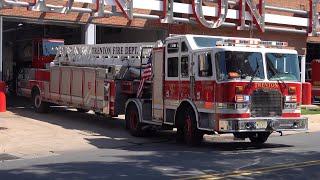 Trenton Fire Department Ladder 4 Responding [upl. by Lyn]