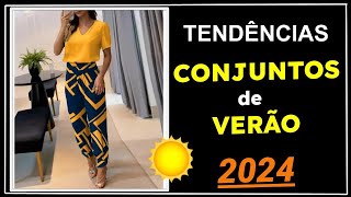 CONJUNTOS DE VERÃO  50 Modelos Lindíssimos de Conjuntos Femininos para o Verão ❤️ [upl. by Steele487]