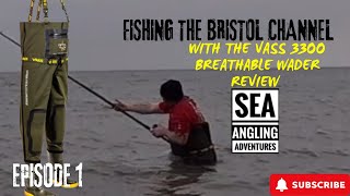 Fishing the Bristol Channel Part 1  Including Vass breathable wader review  Sea Fishing Uk [upl. by Talie247]