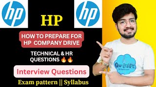 Hp interview questions  how to prepare for hp drive  aptitude test  online assessment  hr questi [upl. by Gunn336]