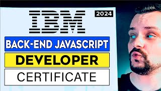 IBM BackEnd Javascript Developer Professional Certificate Review  2024  Coursera Review [upl. by Nitniuq]