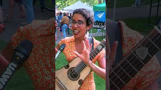 Fabiola Mendez composer on Alma’s Way performers cuatro at the Ashland World Music Festival [upl. by Anerok172]