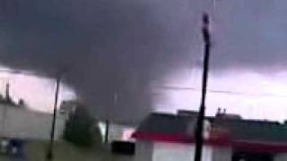 Tornado that hit Rainsville Alabama [upl. by Auhsej]